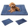 BVAGSS Cuscino per Cane Reversibile, Ultra Morbido Materassino Lavabile, Ortopedico Letto per cani Cuscino Cane Memory Foam Suave y Cálido XH079 (60x45x4cm,Navy)