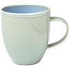 like. by Villeroy & Boch Group, Crafted Blueberry, tazza con manico, 350 ml, Porcellana Premium, turchese