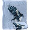 LOGOVISION Harry Potter Ravenclaw Wash Coperta super morbida al tatto setoso - 152 x 127 cm