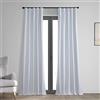 HPD Half Price Drapes FLCW-CBO2212-96 - Tende oscuranti vintage per camera da letto e soggiorno, 50 x 96 a croce termica, colore: bianco