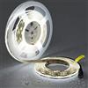 TOPAI Striscia LED COB Impermeabile IP65, 12V Bianco Diurna 5000K PCB Nero, 5 Metri, 480 LED/m, 4000lm CRI>90, Autoadesiva Flessibile e Tagliabile per Cucina, Illuminazione Armadi, Soggiorno, Esterno