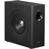 Edifier SUBWOOFER ATTIVO T5s - Woofer da 8 pollici - 70 Watt - Filtro passa-basso - Frequenza fino a 35 Hz - Alloggiamento in MDF per una risonanza ridotta - Standby - Connettori RCA (T5s NERO)