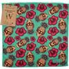 WESERWEF® Panno in Microfibra XXL 30×30 cm - Design Elegante e Pulizia Delicata per Occhiali, Lenti, Schermi, Smartphone e Tablet (skull)