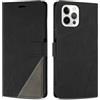 SONWO Cover per iPhone 11 PRO, Flip Caso in PU Pelle Case Cover Custodia con Slot per Schede e Supporto Stand per iPhone 11 PRO, Nero