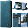 Phernykas Cover per Xiaomi Redmi Note 14 4G Libro Pelle Portafoglio, [Porta Carte] [Magnetica] Premium PU Flip Wallet Custodia Cellulare Protection per Xiaomi Redmi Note 14 4G Leather Case, Blu-verde