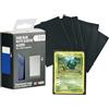 Konix Protezioni per carte Dark Blue Matte Sleeves 66 x 91 mm competizione - 100 bustine - Compatibili con Magic The Gathering, Pokémon - Plastica - Blu scuro