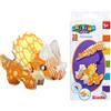 Simba Art And Fun - Triceratopo 3D da assemblare, a Partire dai 5 Anni in su