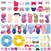 Miunana 26 Pezzi per 11.5 Pollici 28 -30 CM Bambola: 6 Abiti Vestiti + 12 Accessori + 8 Paie delle Scarpe (Slezionati A Caso)