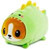 JOYIN Peluche Corgi Cuscino di Peluche Peluche Peluche Peluche Cuscino di Peluche Regalo di Compleanno per Bambini Ragazzi Ragazze 26 x 17 x 17 cm