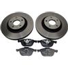 Ford Originale Dischi Freno + Pastiglie Freni Anteriori Ford Kuga 1520297 + 2614606
