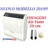 Fondital Stufa Radiatore a GAS Termoconvettore Gazelle EVO 3000 - Nuova Modello - Orologio Settimanale METANO - Omaggio Kit fumi!!!