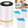 PORFOYO Macchina sottovuoto con 15 sacchetti sottovuoto, mini sigillatrice sottovuoto per alimenti, dispositivo portatile sottovuoto per alimenti, mini sigillatore sottovuoto manuale USB per alimenti secchi e