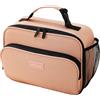 Veki Borsa Termica Porta Pranzo 6.3L, Borsa Frigo Ufficio per Donna e Uomo, Piccola Borse Termiche, Borsa Pranzo Impermeabile, Borsetta Termica per Lavoro, Scuola, Picnic, Viaggi (Rosa)