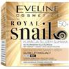 Eveline Cosmetics Royal Snail Crema Viso Lifting Intensivo 50+ - Antirughe e Rassodante con Bava di Lumaca e Isoflavoni di Soia per Pelle Matura, 50ml