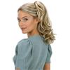 CAISHA 30cm Posticcio Per Capelli Helena Con Pinza Capelli Voluminoso Parrucche Donna Ondulato Biondo Scuro Mix H94