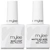 Mylee Base Coat e Matte No-Wipe Top Coat Senza Dispersione per