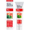 ECODENTA Dentifricio di protezione gengivale con pompelmo e olio dell'albero del tè I Toothpasta senza fluoro per denti sensibili e benessere delle gengive, 100 ml