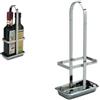 ILSA Porta olio e aceto ilsa per bottiglie quadre cl 25 - Acciaio - Acciaio Inox
