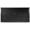 CHURCHILL Vassoio linea buffet churchill rettangolare in melamina nero cm 53x32,5 - Nero - Melamina