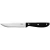 SALVINELLI Coltello manzo filo rasoio bistrot salvinelli in acciaio cm 24 (6 pezzi) - Acciaio,nero - Acciaio Inox Forgiato,pom