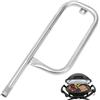 BNGXR Bruciatore per Barbecue Ricambio, Bruciatore in Acciaio Inox per Weber Q100 Q120 Q1000 Q1200 Serie Gas Grill Sostituire (Parte di Ricambio di 69957) Bruciatore della Griglia, 43,18 cm