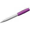 Faber-Castell 149235 - Rollerball LOOM Metallic, forza B, colore del fusto viola/argento