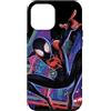 Marvel Spider-Man nella città di Spider-Verse Miles Morales Custodia per iPhone 12 Pro Max