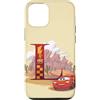 PIXAR Disney & Pixar Alfabeto Monogramma Lettera L Saetta McQueen Custodia per iPhone 12/12 Pro