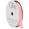 Berwick 063330 Nastro di raso monofacciale largo 0,9 cm, rosa chiaro, 6 m
