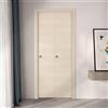 Leroy Merlin Porta pieghevole a libro simmetrica SEA ecru L 80 x H 210 cm reversibile