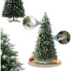 LARS360 Albero di Natale artificiale, 150 cm, in PVC e PE con supporto in legno, albero di Natale realistico con neve, ideale per decorazioni natalizie