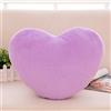 Zinsale Cotone A Forma di Cuore Cuscini Peluche Cuscino di Sostegno Posteriore Cuscino Decorativo (Viola)