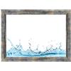 ByMoris Cornice portafoto 15 x 23 cm in blu oro argento con vetro acrilico infrangibile - tutte le dimensioni