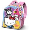 Hello Kitty Happy-Zainetto 3D Elite, Rosa, 25 x 30 cm, Capacità 7 L