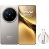 vivo X200Pro 5G, Cameraphone ZEISS 200MP Teleobiettivo APO Lens,Smartphone 16+16GB RAM,512GB ROM，Dimensity 9400,Batteria BlueVolt 6000mAh,90W Flashcharge,NFC, IP68