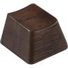 YMDK Keycap in legno massello di noce keycap novità keycaps barra spaziatrice Esc tasti freccia profilo OEM per tastiera meccanica Cherry MX (Esc R4 1 chiave)
