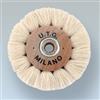 Spazzola Circolare In Cotone Bianco Filato o Moscione - UTG
