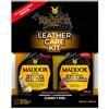Maddox Detail - Leather Care Kit 500ml | Detergente e Condizionatore per Cuoio e Pelle | Include Microfibra | Kit Detergente per Tappezzeria Auto