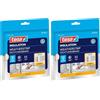 tesamoll Universal - Guarnizione Adesiva in Schiuma per l'Isolamento Termico di Finestre e Porte - Bianco, 10 m x 9 mm x 4 mm (Confezione da 2)