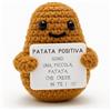Patata Positiva© | Regalo Originale e Divertente | Decorazione Casa | Idea Simpatica | Compleanno & Festa | Bambina Donna Uomo Sorella Amico ADO | Sorpresa Collega Ufficio | Peluche Motivazionale