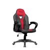 Nuwo Skin Sedia Gaming Ergonomica, Sedia PC Computer Gaming Ufficio, Braccioli Imbottiti Curvi, Altezza Regolabile, 150 Kg, Rosso