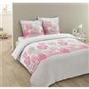 Vision - Parure Copripiumino FLO, Biancheria da Letto Matrimoniale, Set Letto, Copripiumino 240 x 220 cm con 2 Federe 65 x 65 cm - 100% Cotone