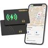 VOCOlinc Ricaricabile Wallet Tracker Thin 1.6mm, Smart Air Tag Card Compatibile con Apple Dov'è App (solo iOS), Bluetooth Localizzatore di Portafogli per Bagaglio/Valigia/Passaporti, IP68 Impermeabile