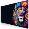 TITANWOLF Tappetino per Mouse XXL 1200 x 600 - Office Mousepad - Controllo preciso del Mouse migliora la velocità e la precisione - Tenuta Stabile - Lavabile - Sottomano per Ufficio e casa