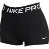 Nike CZ9857-010 PRO Pantaloni Sportivi Donna Black/White Taglia 2XS