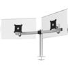 Durable 508623 supporto da tavolo per Tv a schermo piatto 68,6 cm (27") Scrivania Argento [508623]