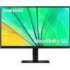 Samsung S60D Monitor PC 61 cm (24\) 2560 x 1440 Pixel Quad HD LCD Nero"