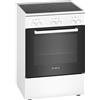 Bosch HKA090220 cucina Elettrico Ceramica Bianco