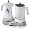 Ariete 1344 Breakfast Station - Moka elettrica - Bollitore - Montalatte a caldo e freddo - 5 funzioni - mantenimento caffè caldo - 500 Watt - Bianco