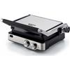 Ariete 1918 Grill & Taste - Griglia Elettrica - Piastre Antiaderenti removibili basculanti - apertura 180° - 5 Temperature - 2000 Watt - Acciaio Inox